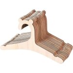 Lot de 30 cintres en bois naturel pour v�tements de b�b� - pour v�tements de b�b� - d�coration pour chambre ...