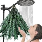 Lot de 30 tiges de plantes deucalyptus s�ch� r�el - grand format pour douche - 100% naturel - feuilles ...