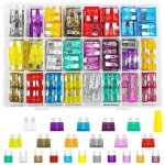 Lot de 300 fusibles pour voiture - assortiment de fusibles - 2 a 3 a 5 a 75 a 10 a 15 a 20 a 25 a 30 ...