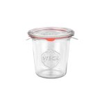 Lot de 36 bocaux weck - 580 ml 1 / 2 litre - verre - compatibilit conglateur et lave - vaisselle