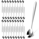 Lot de 36 cuill�res � caf� en acier inoxydable14cm � 2. 5cm petite cuillere a cafepolies miroirpetite ...