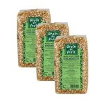 Grain de frais - lot 3x ma�s pop corn france - grain de frais - paquet 1kg