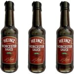 Heinz - lot 3x sauce anglaise worcester - bouteille 150 ml