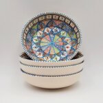 Lot de 4 assiettes creuses jatte bakir royal - d 20 cm