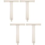 Lot de 4 attaches souples � clipser - ressort de suspension pour fixation de tablier - verrou attache ...