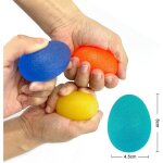Lot de 4 balles dexercice pour les mains en silicone - renforcement de la dextérité et anti - stress Lot de 4 balles dexercice pour les mains en silicone - renforcement de la dextérité et anti - stress
