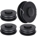 Lot de 4 bobines de fil compatibles avec einhell gc - et 453010 m 2 mmbobines de coupe - bordures pour ...