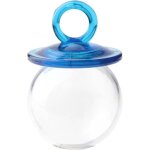 Bo�tes � drag�es - t�tine bleue - 44 x 67 cm - pvc transparent - lot de 4