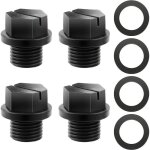 Lot de 4 bouchons de vidange pour pompe de piscine - aqsacokiya - hayward spx1700fg - sp1800x sp1750 ...