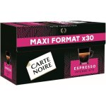 Lot de 4 - carte noire - caf� espresso intense n�9 compatibles nespresso - paquet de 30 capsules