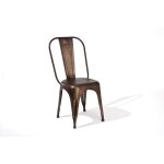 Lot de 4 chaises industrielles bangalore couleu?