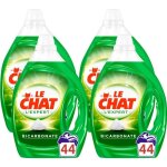 [lot de 4] le chat lexpert bicarbonate lessive liquide - 44 lavages