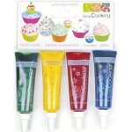 4 colorants alimentaires liquides - bleu rouge jaune vert 4 colorants alimentaires liquides - bleu rouge jaune vert