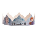 Lot de 4 couronne de galette des rois frozen reine des neiges 2 - epiphanie feve fete