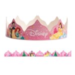 Lot de 4 couronne de galette des rois princesse disney - epiphanie feve fete