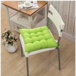 Lot de 4 coussin de chaise paissi carr - 40 * 40 cm vert
