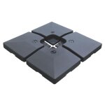 Lot de 4 dalles carres crozon