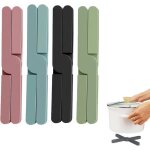 Dessous de plat - non spcifi - lot de 4 - silicone pais - pliable - 20 cm de diamtre