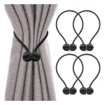 Lot de 4 embrasses de rideaux embrasses rideau aimantée tressage magnétiques rideaux boucle pour décoration ... Lot de 4 embrasses de rideaux embrasses rideau aimantée tressage magnétiques rideaux boucle pour décoration ...