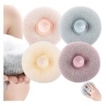 Lot de 4 éponges de bain super douces en forme de fleur éponge de bain ultra douce pour le corps la douche ... Lot de 4 éponges de bain super douces en forme de fleur éponge de bain ultra douce pour le corps la douche ...