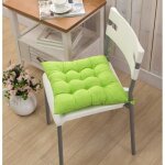 Lot de 4 galettes de chaise coussin de chaise mat carré coussin dassise pour canapé bureau cuisine décoration ... Lot de 4 galettes de chaise coussin de chaise mat carré coussin dassise pour canapé bureau cuisine décoration ...