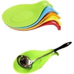 Repose - cuillère en silicone - uni - lot de 4 - résistant à la chaleur - sans bpa Repose - cuillère en silicone - uni - lot de 4 - résistant à la chaleur - sans bpa