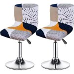 Lot de 4 housses de tabouret de bar extensible housses de chaise de tabouret de bar couverture de chaise ... Lot de 4 housses de tabouret de bar extensible housses de chaise de tabouret de bar couverture de chaise ...