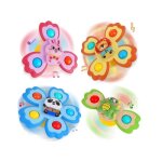 Lot de 4 jouets sensoriels à ventouse pour bébé - pour salle de bain fenêtre chaise haute avion voyagecadeau ... Lot de 4 jouets sensoriels à ventouse pour bébé - pour salle de bain fenêtre chaise haute avion voyagecadeau ...
