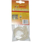 Lot de 4 mches ronde pour lampe  huile - d: 5 mm