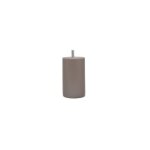 Pieds de lit - lot de 4 - laque taupe - marron