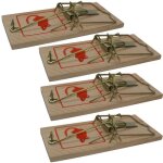 Lot 4 pi�ges � souris attrapes rongeur tapettes?