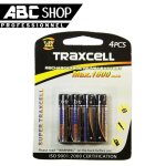 Lot 4 piles accus rechargeable aaa ni - mh 1600mah 1. 2v aaa lr03 lr3 r03 r3 h03 h3 3a