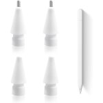 Lot de 4 pointes de rechange pour apple pencil - pointes de rechange haute sensibilit� - pointes de contr�le ...