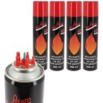 Recharge de gaz - belflam - 300 ml - 5 embouts - compatible briquets - gaz butane