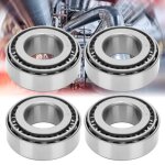 Lot de 4 roulements pour moyeu de roue de remorque avec essieux de 25 mmroulements rotatifs silencieux ... Lot de 4 roulements pour moyeu de roue de remorque avec essieux de 25 mmroulements rotatifs silencieux ...