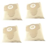 Lot de 4 sacs aspirateur acsacpap38l ewt