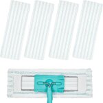 Lot de 4 serpill�res leifheit profi xl micro duo / profi xl cotton plus - housse de rechange - �limine ...