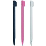 Lot de 4 stylets - nintendo - ds lite - noir blanc rose vert - accessoires de jeu - compatible dsi
