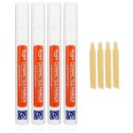 Lot de 4 stylos  joints tanches pour salle de bain - avec pointe de rechange - pour carrelage mur sol ...
