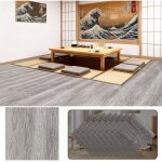 Lot de 40 dalles de sol en pvc aspect b�ton 30 x 30 cm sol en vinyle autocollant aspect b�ton sol en ...