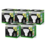 Lot de 5 ampoules led gu10 7w smart dimmable - lampesecoenergie - blanc neutre 4000k - non compatible ...