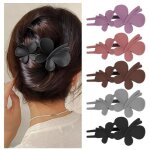 Lot de 5 barrettes grosse pince chignon cheveux papillon femme epais grosse barrette pince cheveux epais ... Lot de 5 barrettes grosse pince chignon cheveux papillon femme epais grosse barrette pince cheveux epais ...