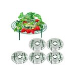 Lot de 5 cadres de fraises - support de fraise r�glable avec 4 pieds - support pour plantes - protection ...