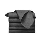 Lot de 5 chiffons de nettoyage magiques épais en microfibre sans trace pour nettoyer les vitres les voitures ... Lot de 5 chiffons de nettoyage magiques épais en microfibre sans trace pour nettoyer les vitres les voitures ...