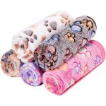 Lot de 5 couvertures pour animaux de compagnie - douces et chaudes - 60 x 40 cm couverture chien chat ...