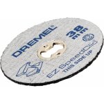 Lot de 5 disques dremel - ez speedclic - tron�onnage / d�coupe m�taux - � 38mm