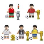 Lot de 5 figurines football seriesjoueur du football figure jouets pour supporters enfants fans cadeaux ...