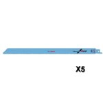 Lot de 5 lames de scie sabre heavy for metal 30?