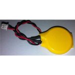 Lot de 5 piles cmos bios cr2032 fiche 3 v 2 broches (molex) pc fba 1167