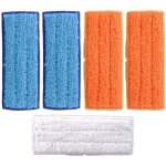 Lingettes de nettoyage - irobot - braava jet 240 241 - lot de 5 - lavables - microfibres